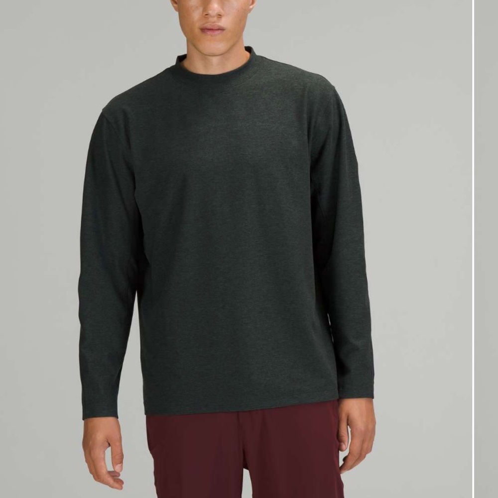 Lululemon Rulu Mock Neck Long Sleeve Shirt Mens  XL